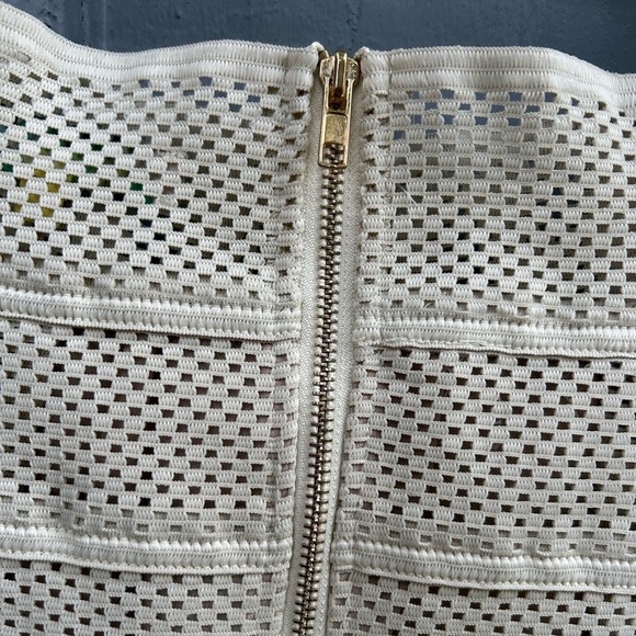 Endless Rose Taupe Mesh Mini Skirt, size S - Picture 4 of 10